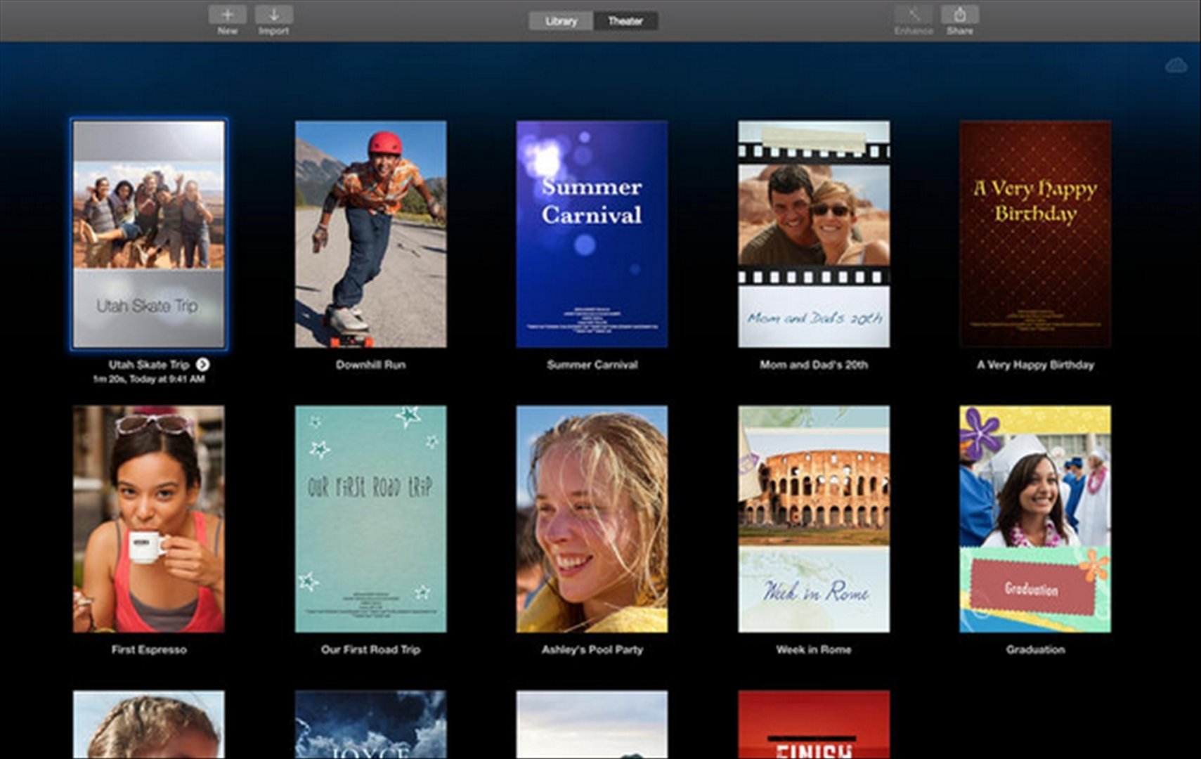 how to turn a project into a movie imovie 10.1.4
