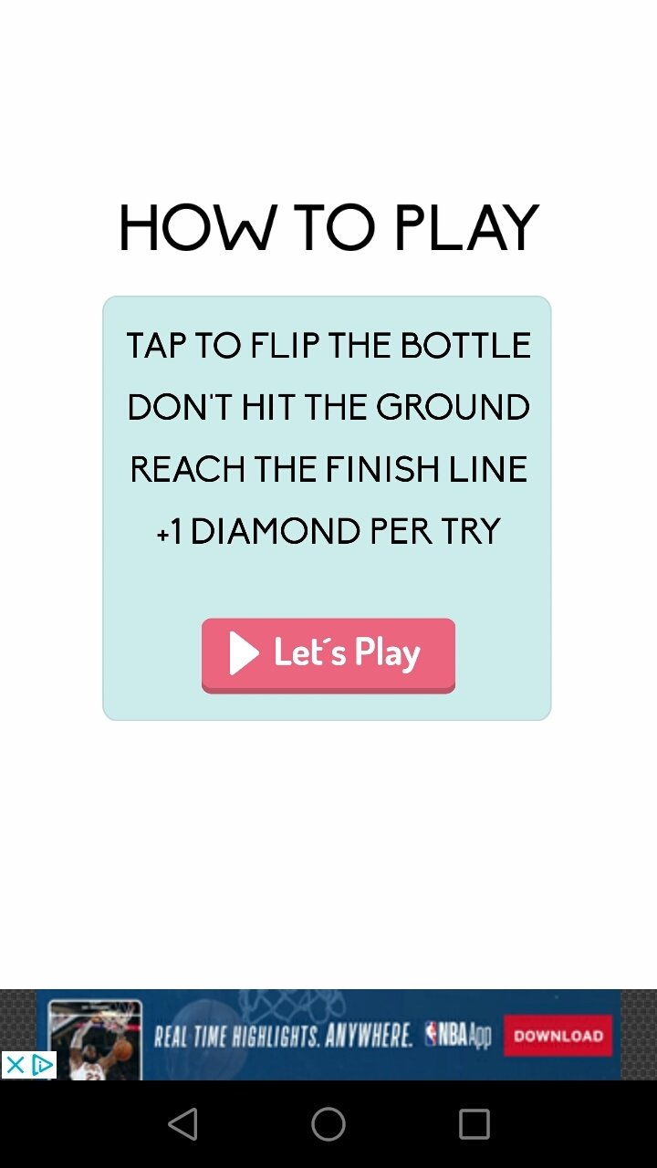 Impossible Bottle Flip 1 20 Download For Android Apk Free - roblox bottle flip game