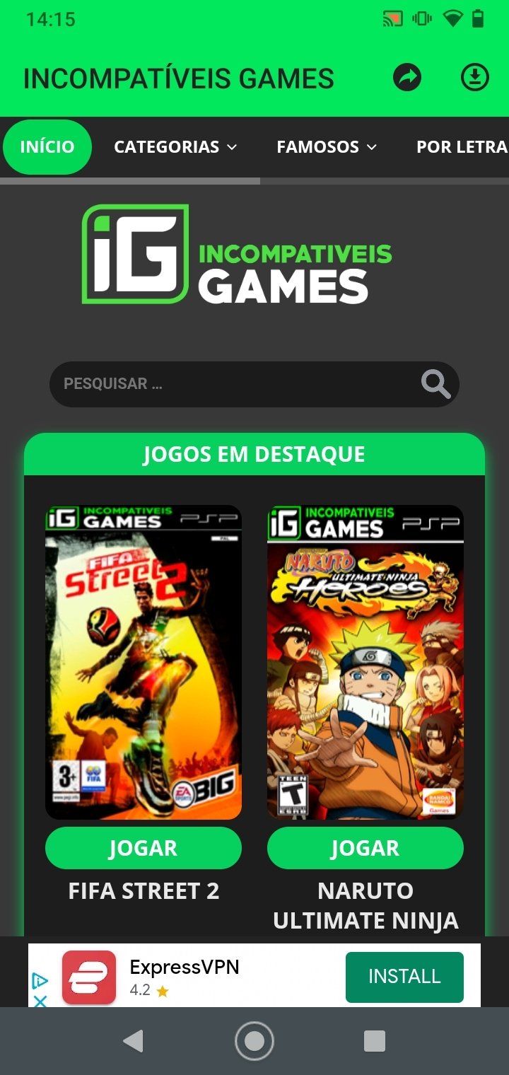 Download do APK de INCOMPATÍVEIS GAMES para Android