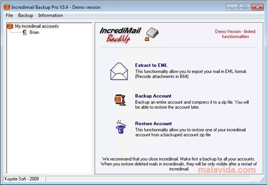 incredimail 2.0 free download