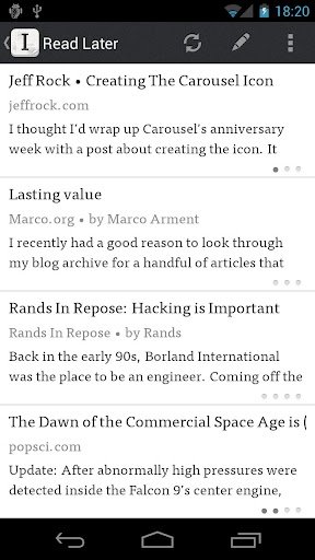 Instapaper Android 