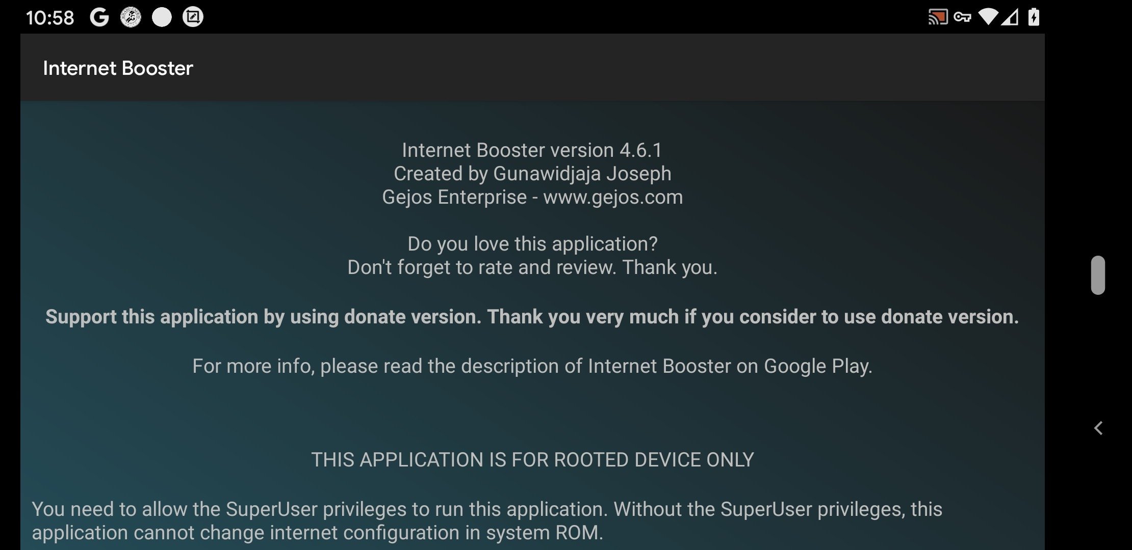 Internet Booster Android 