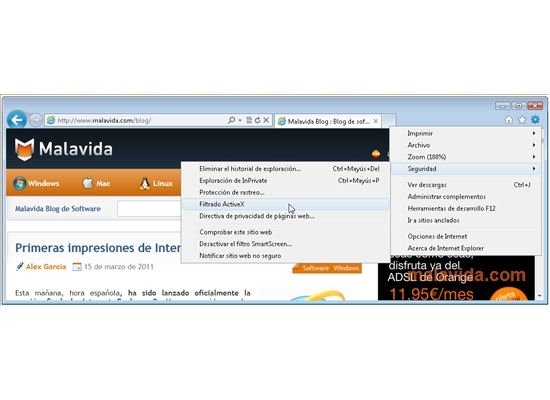 navegador internet explorer 9