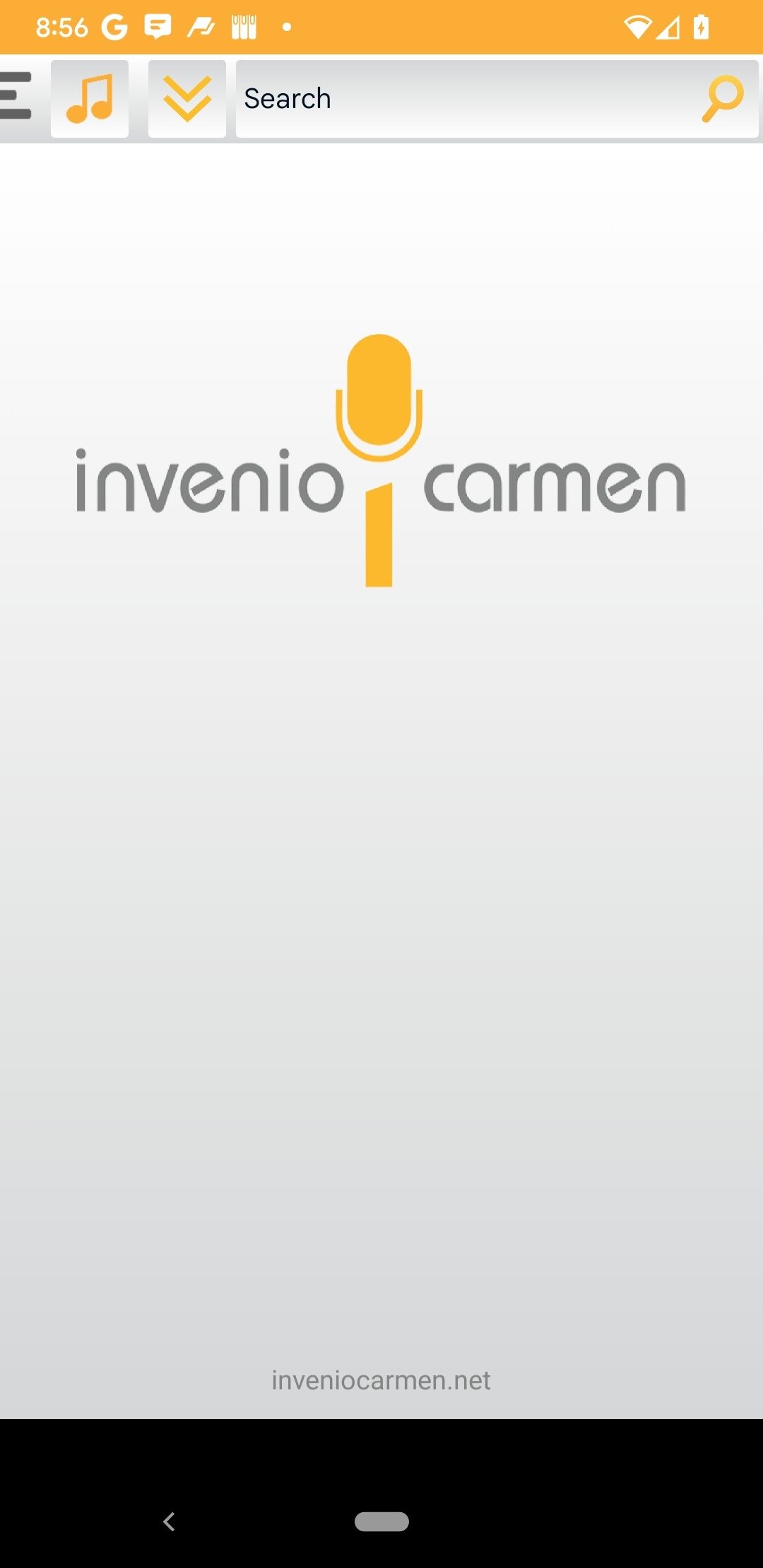 Invenio Music Screenshot