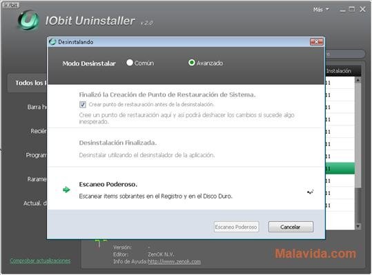 iobit uninstaller windows 10