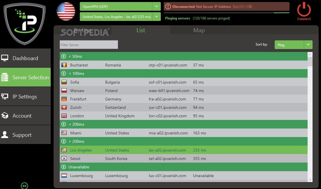 ipvanish vpn slowing download speed