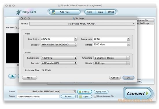 iskysoft video converter for mac free download full version