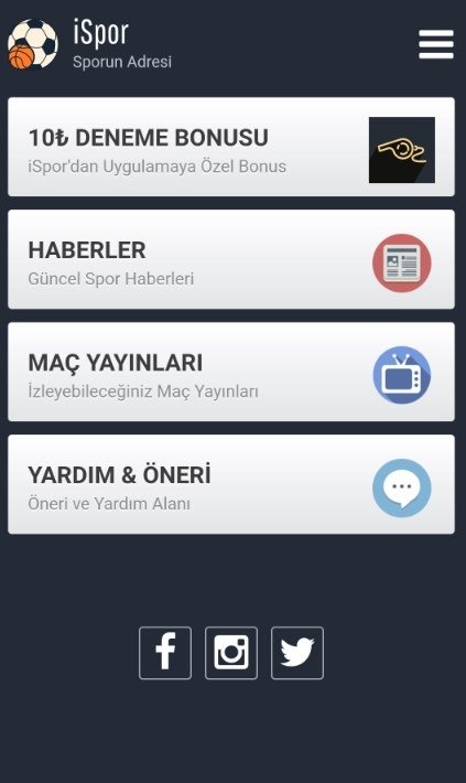 iSpor Android