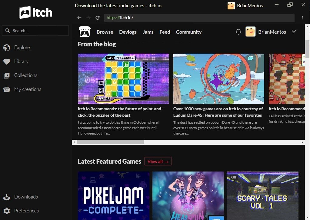 Web 3 Grift W3itch.io Steals Games, Itch.io's CSS