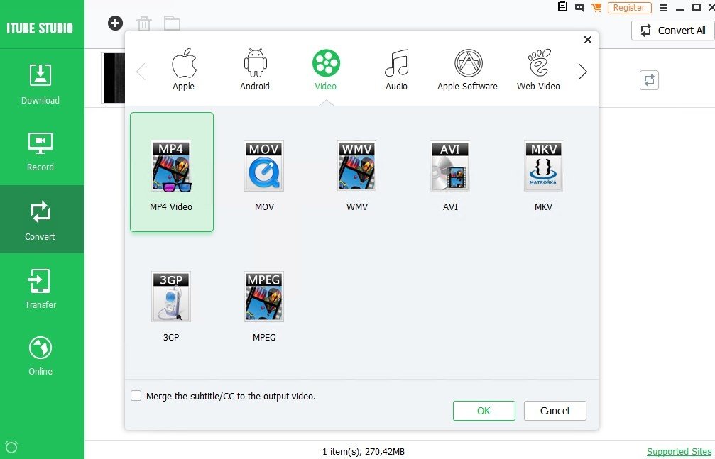 itube studio hd video downloader