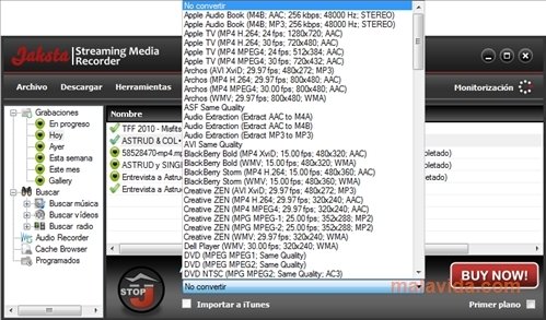 jaksta media recorder 6 not responding