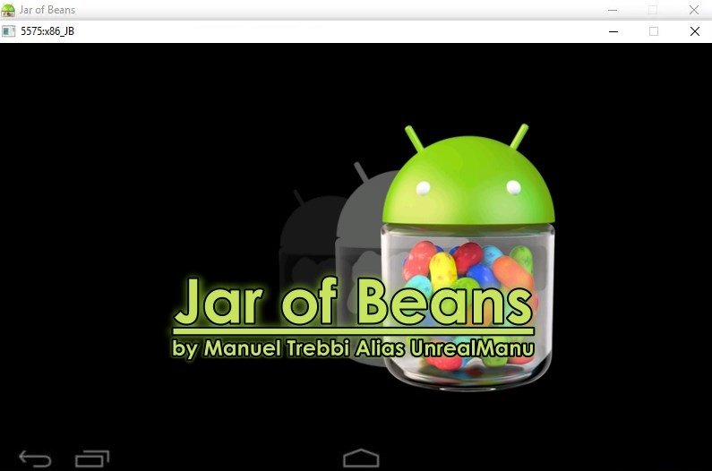 jar of beans android emulator for windows xp