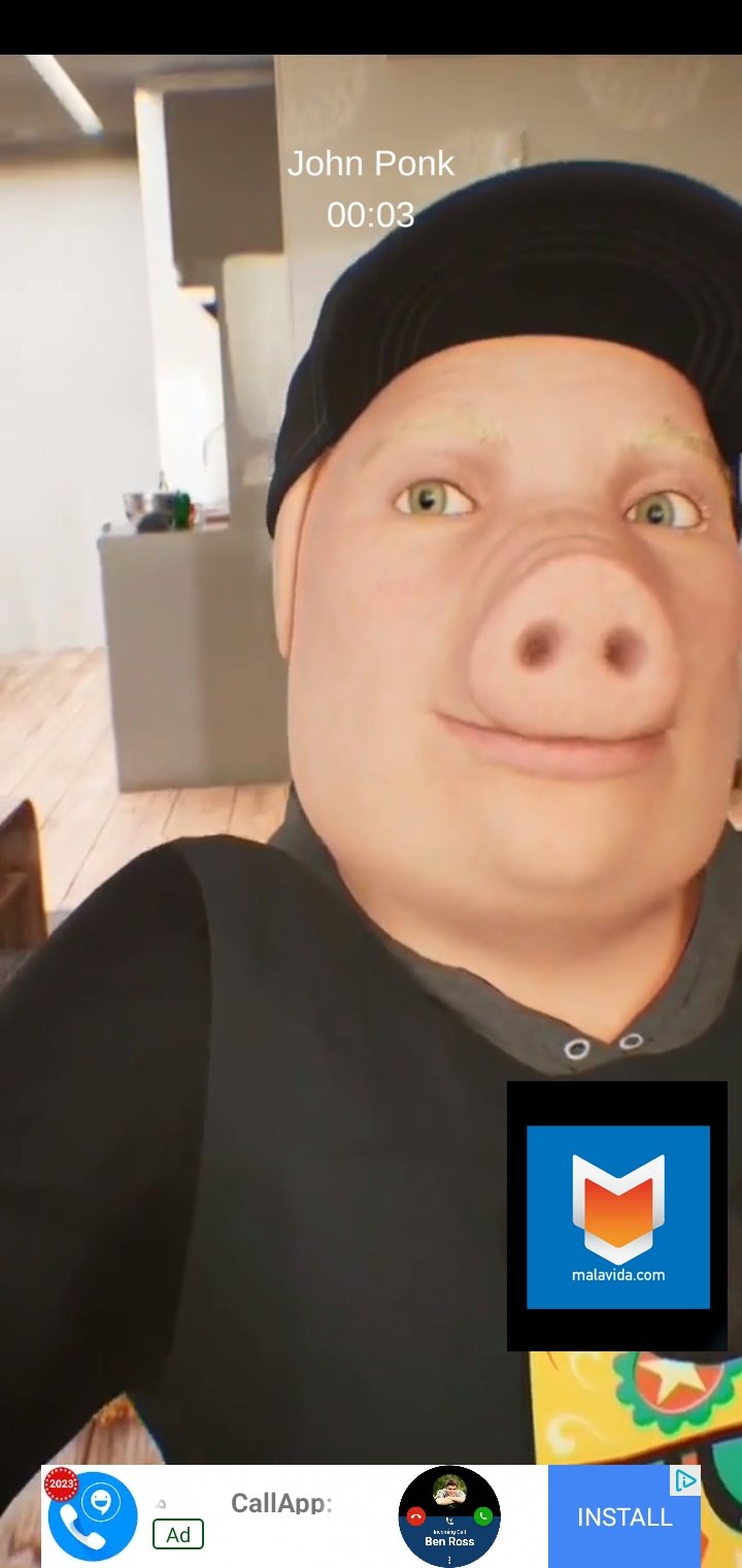 John Pork in Video Call APK Download for Android Free