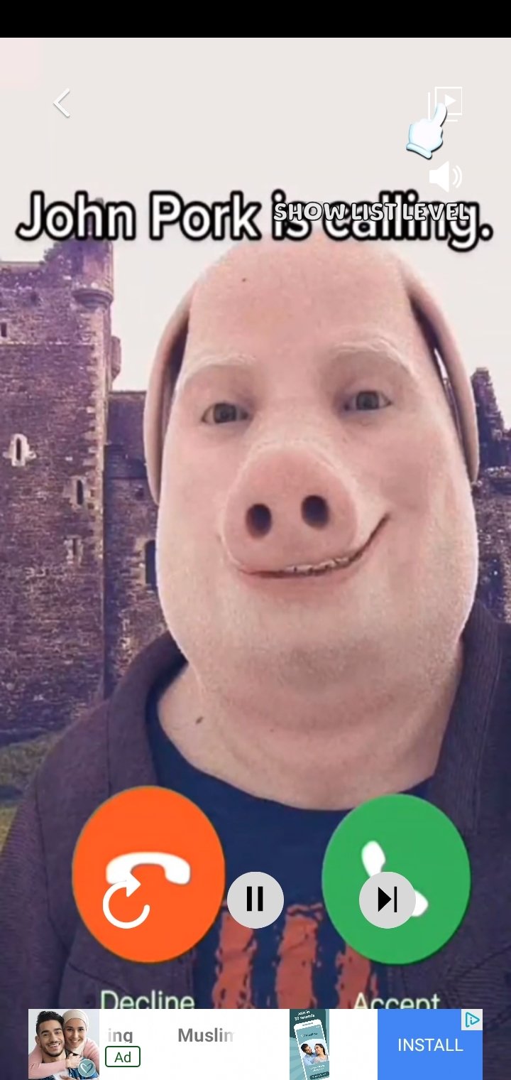 John Pork is Calling In Video APK for Android Download