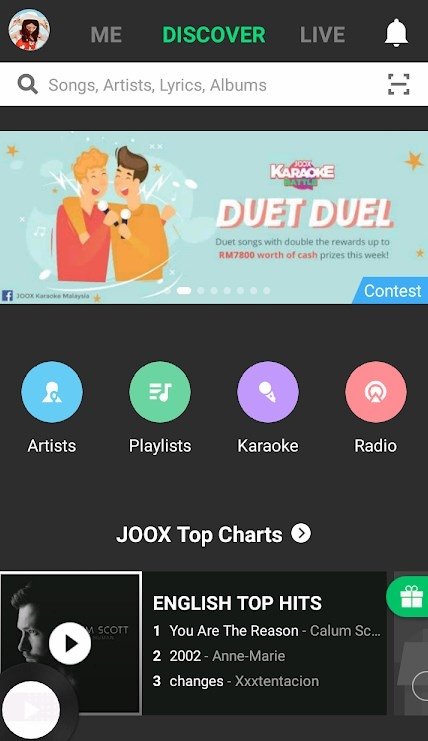 JOOX Music Android 