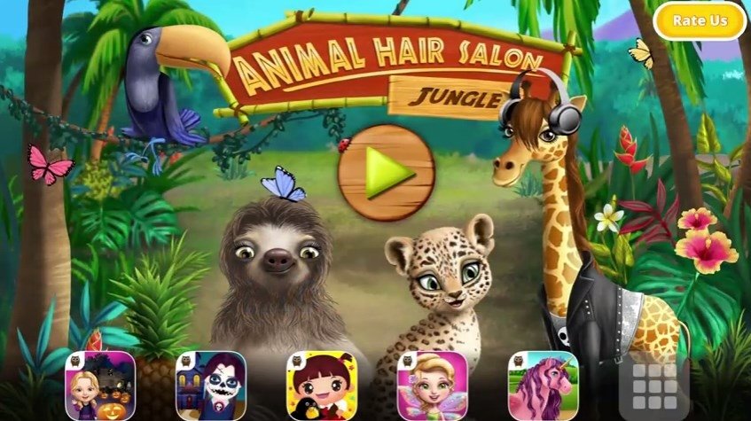 Download Jungle Animal Hair Salon Android latest Version