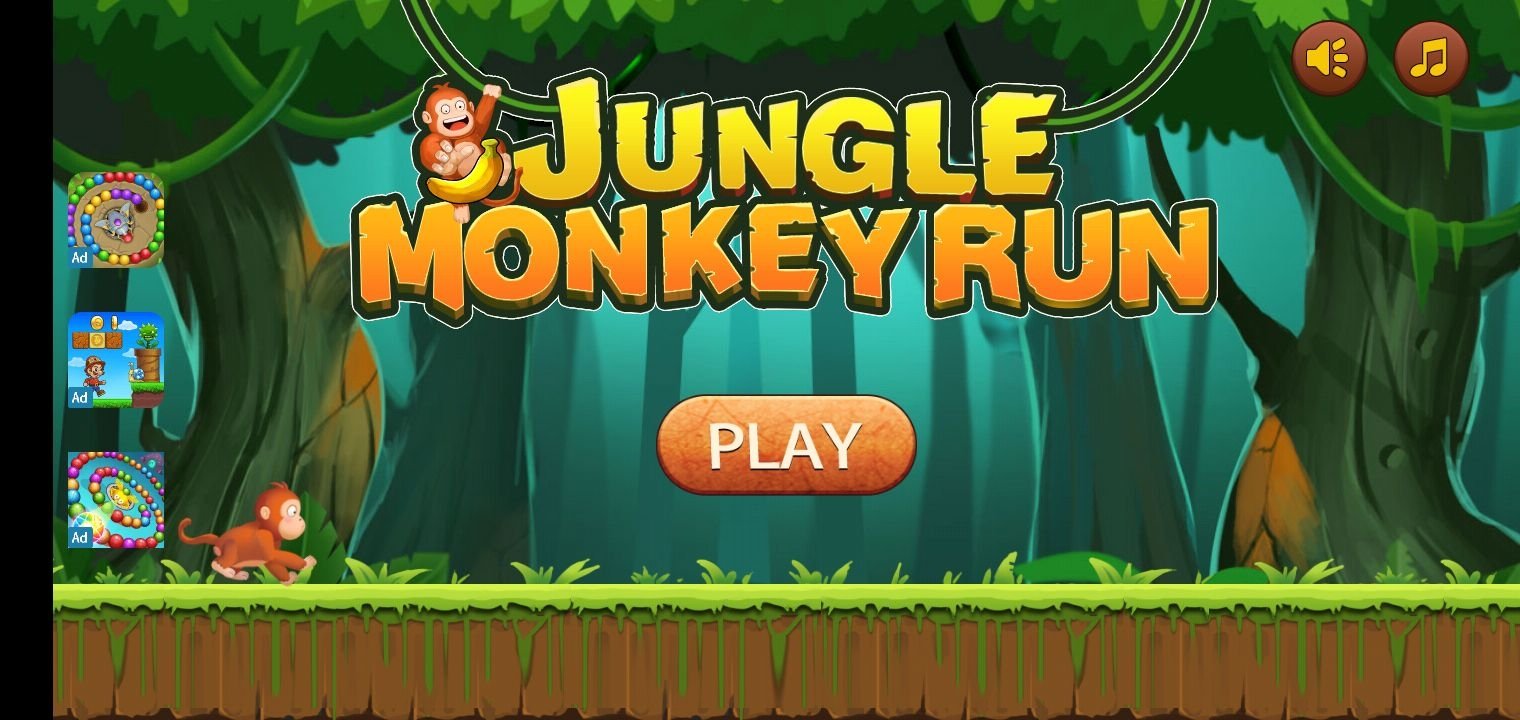 Monkey Run game. Monkey Run. Jungle Monkey. Coolest Monkey in the Jungle.