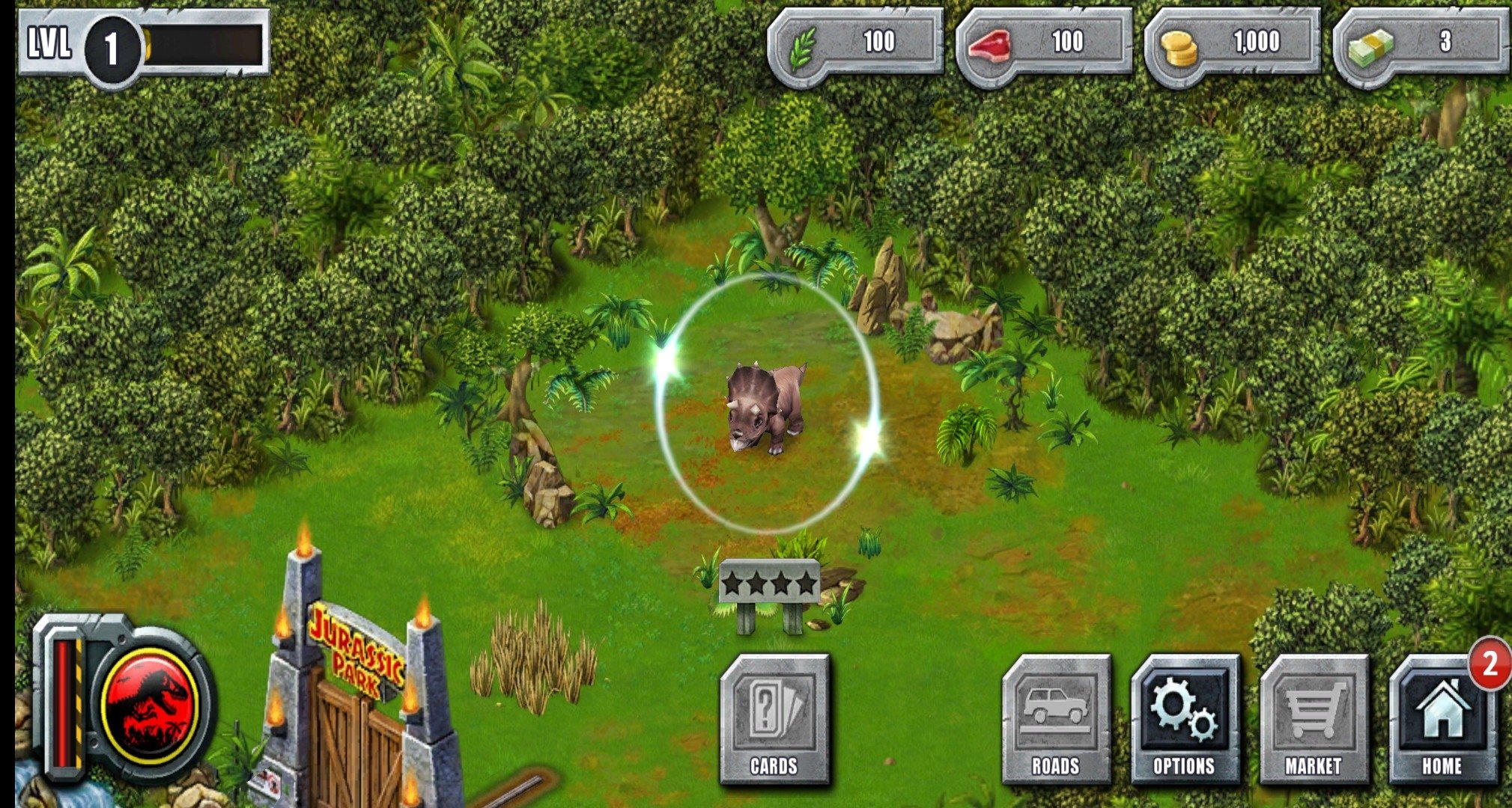 jurassic park 2 the game