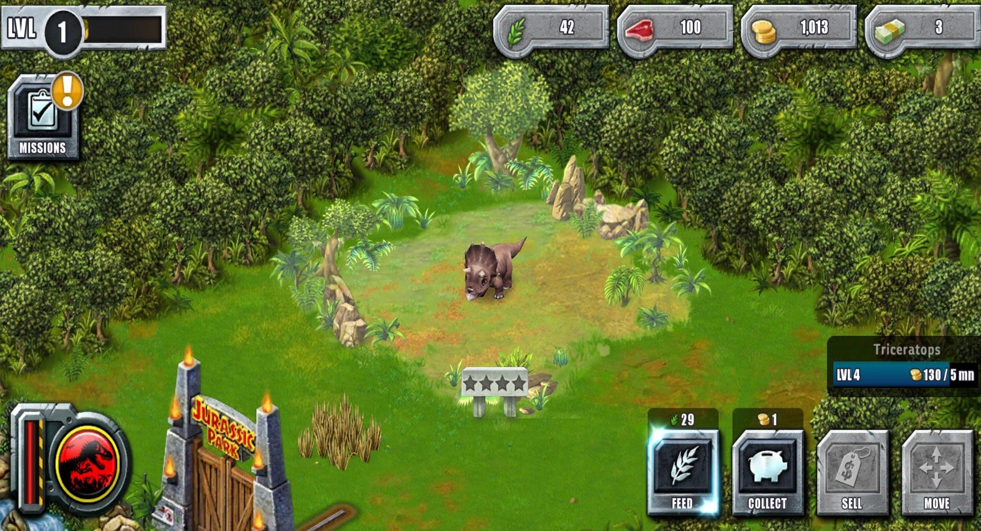 Dinosaur Park Game for Android - Free App Download