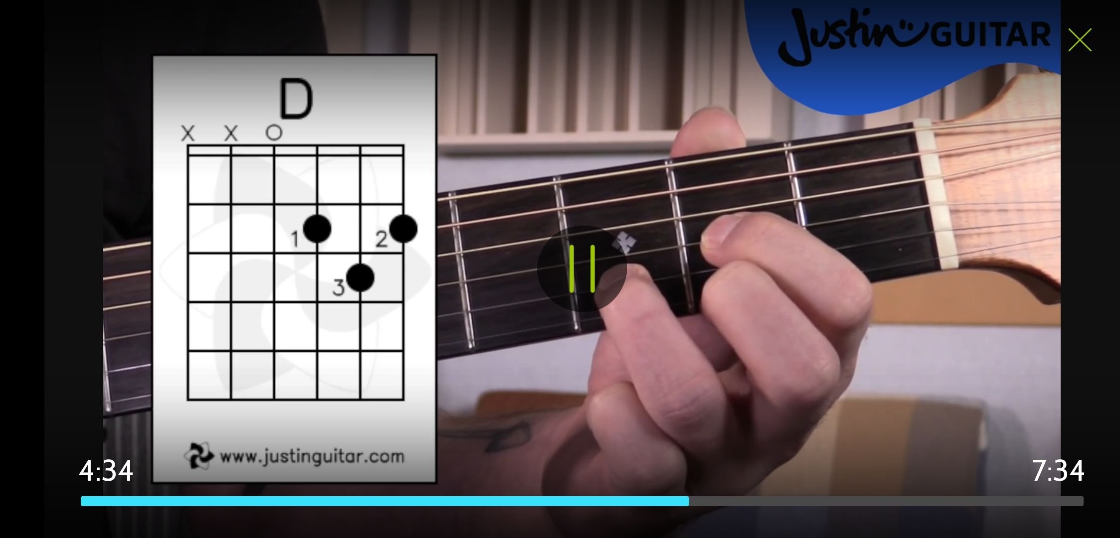 justin guitar lessons for beginners