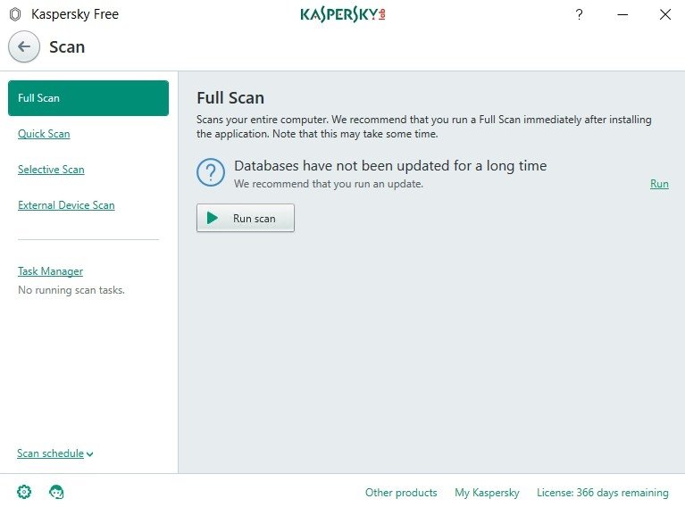 is kaspersky security cloud free good