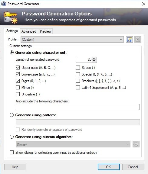 keepass import password safe