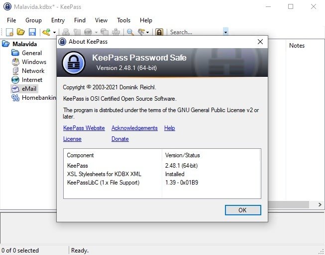 instal the new version for windows KeePass Password Safe 2.55