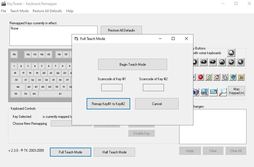 keytweak for windows