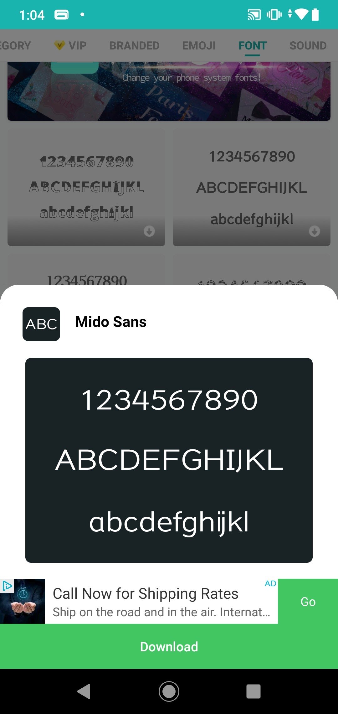 cool fonts keyboard for android