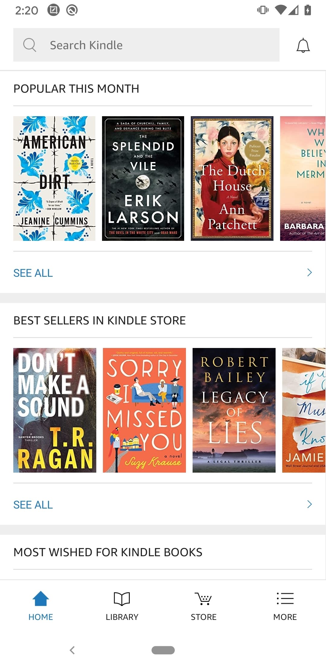 Kindle store apk