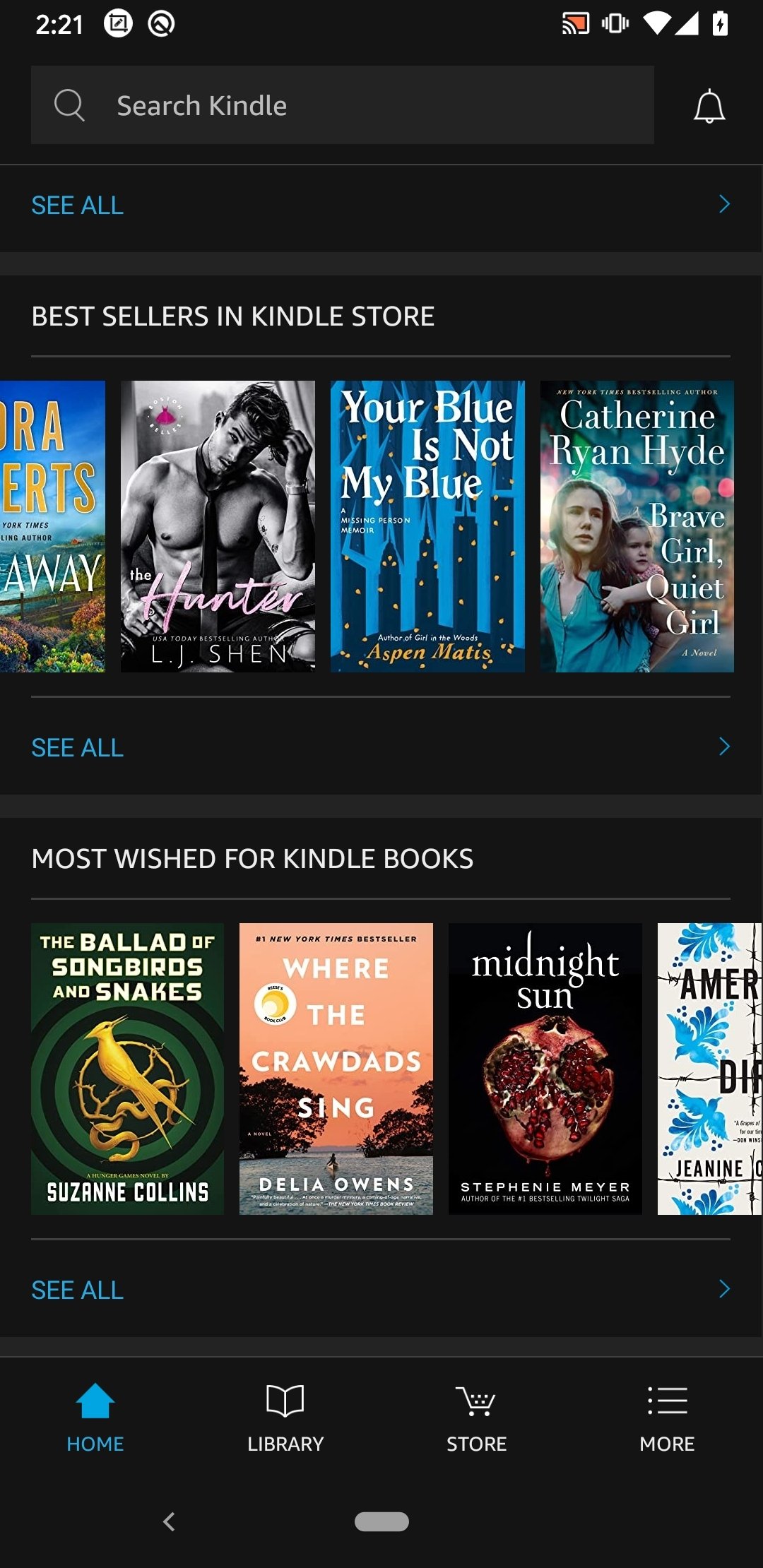 are kindle versions available for android