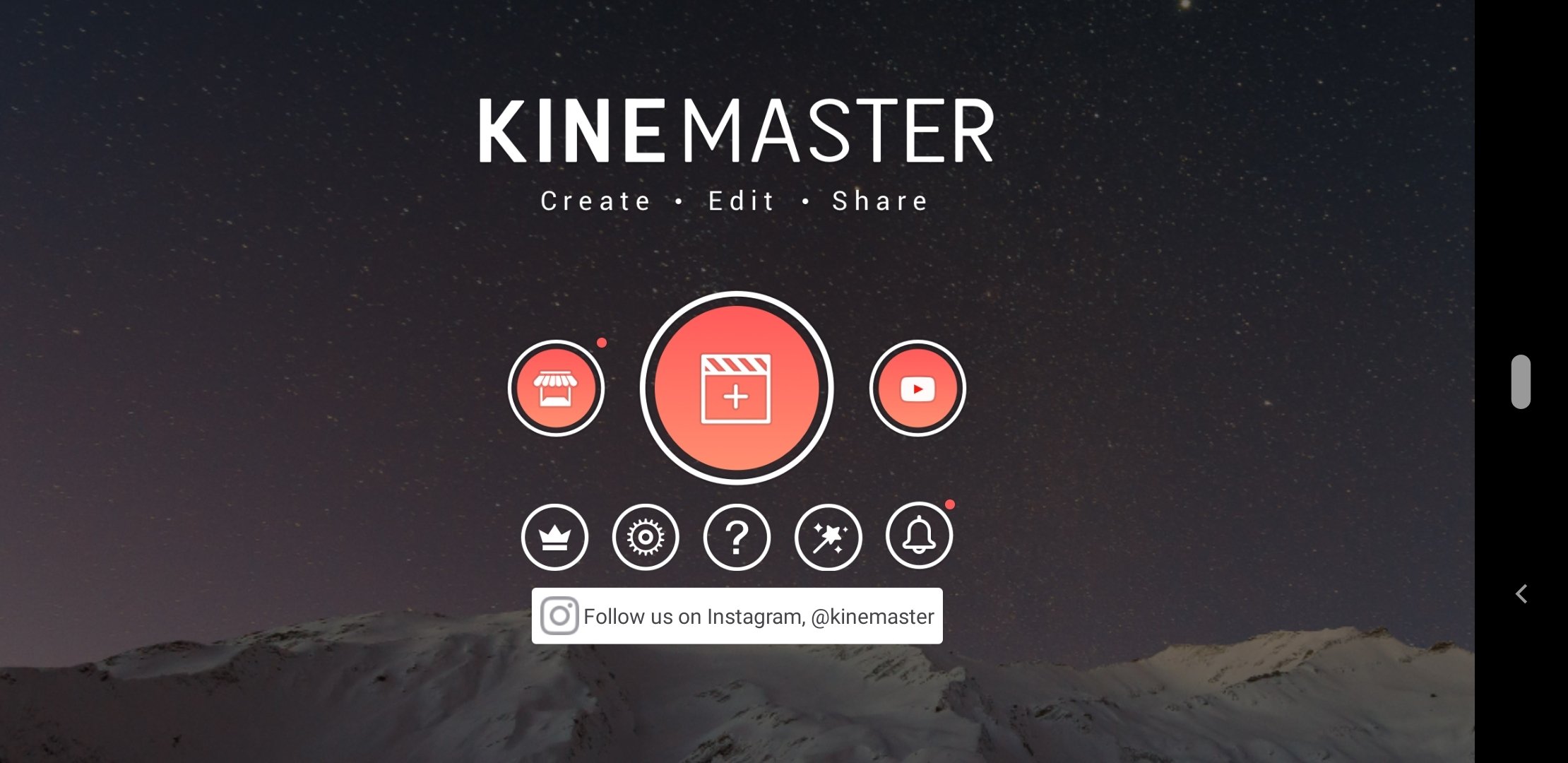Assam, india - April 10, 2021 : KineMaster logo on phone screen stock image  Stock Photo - Alamy