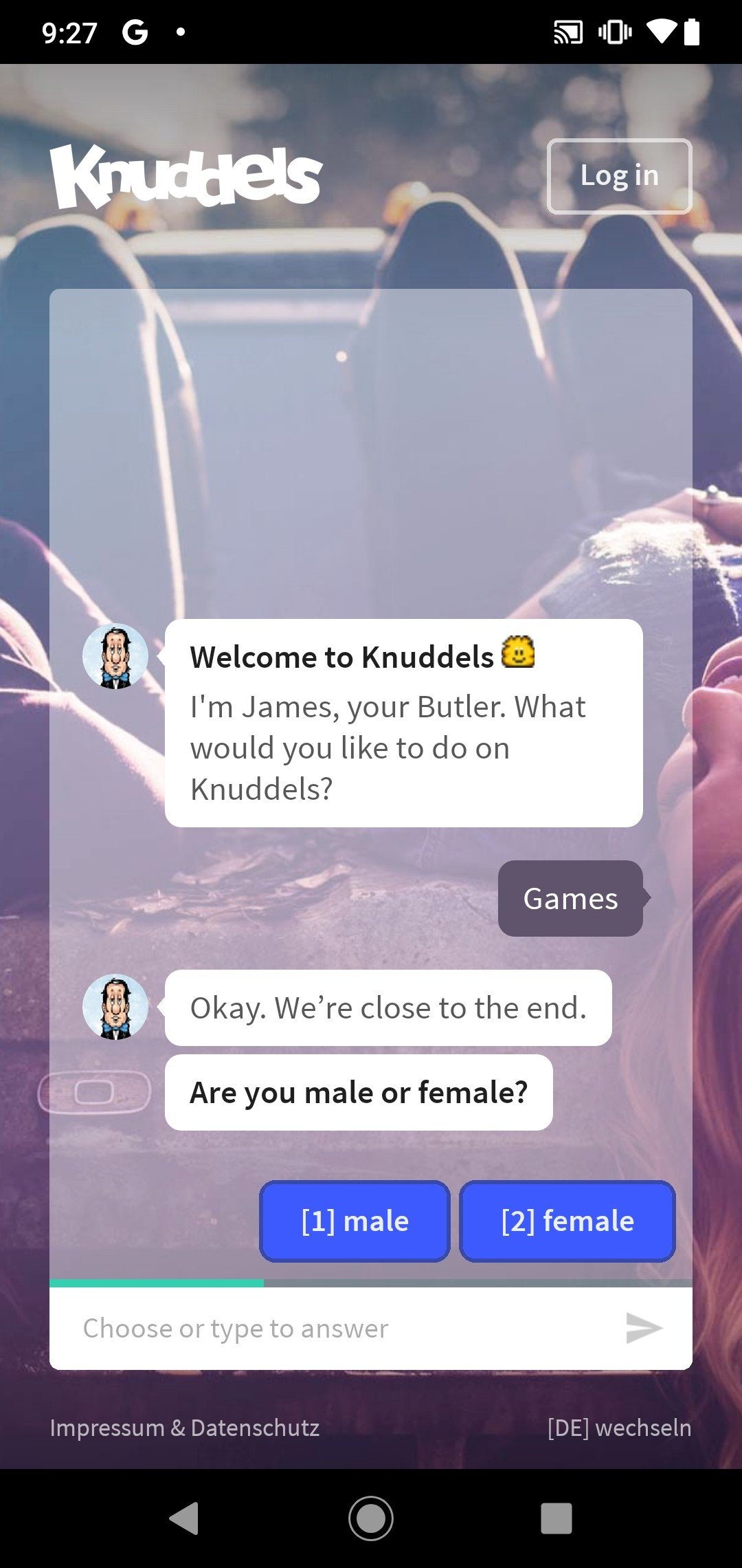 Knuddel app