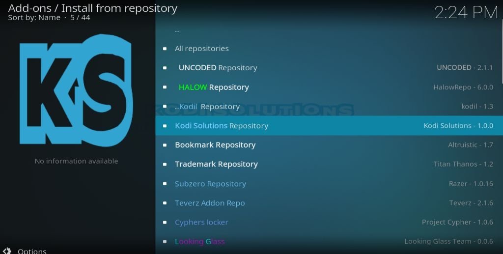kodi solutions apk download