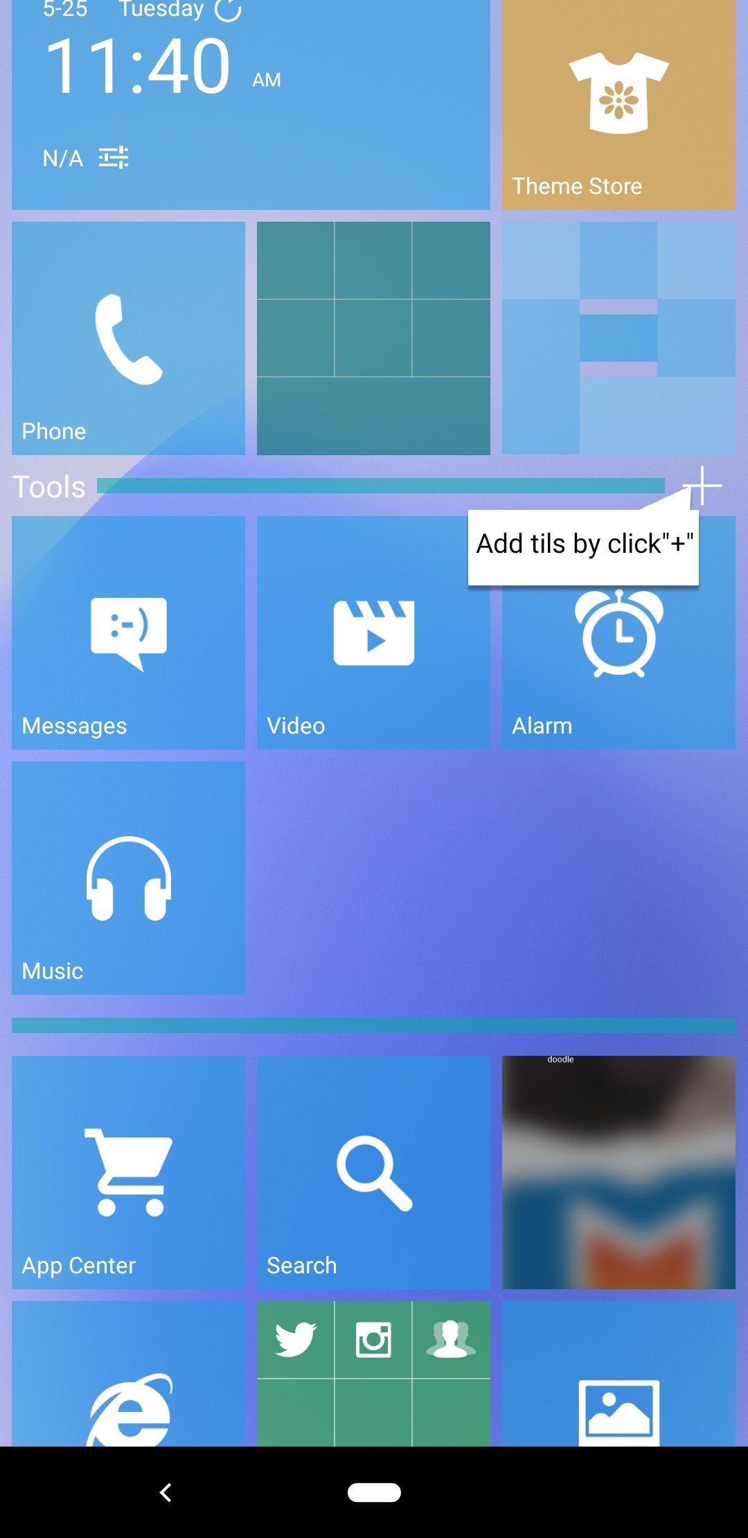 launcher windows for android