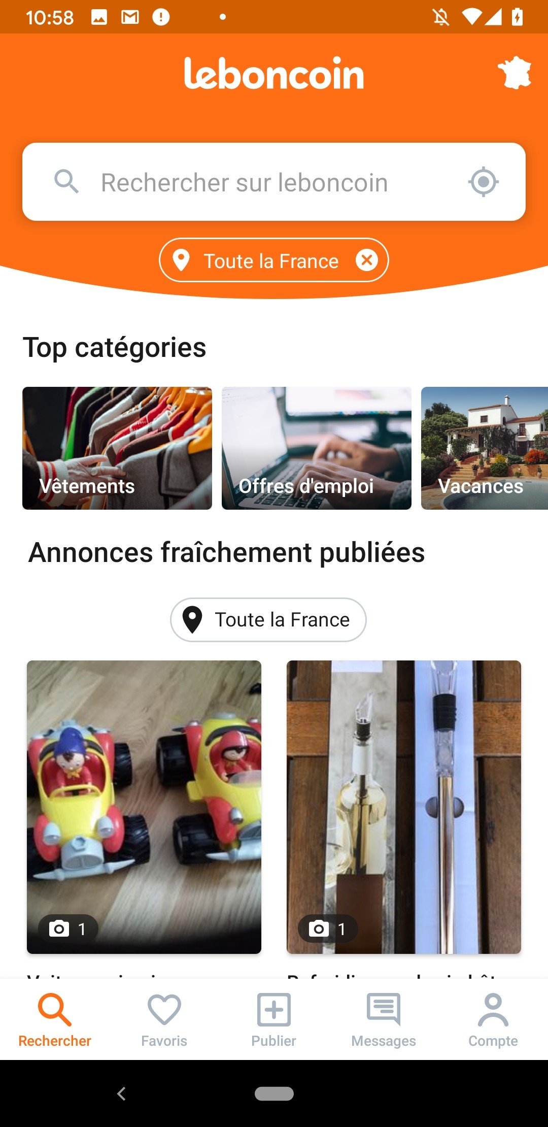 T l charger Leboncoin petites annonces 5.163 APK pour Android Gratuit