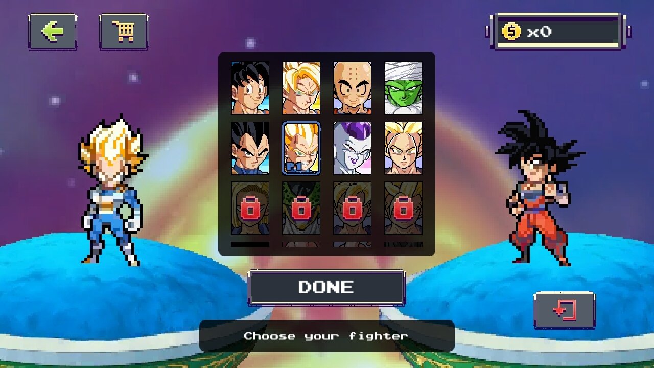 dragon ball z fighting game hacked