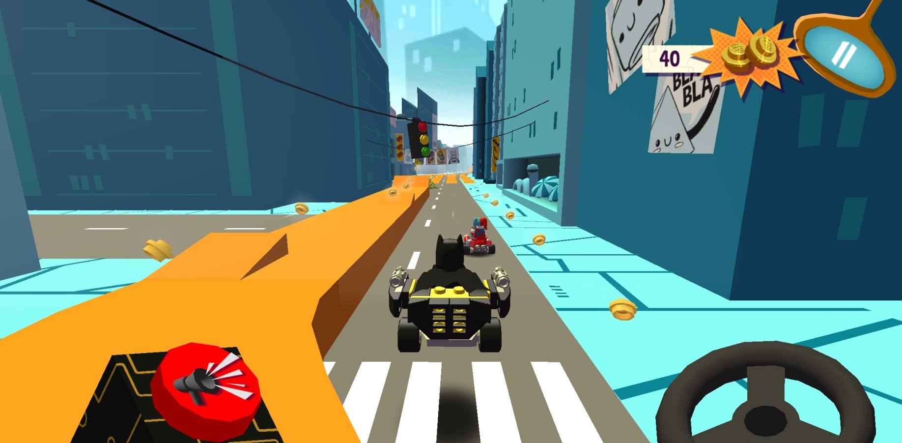 LEGO® DC Mighty Micros - free Batman™ racing game android iOS apk