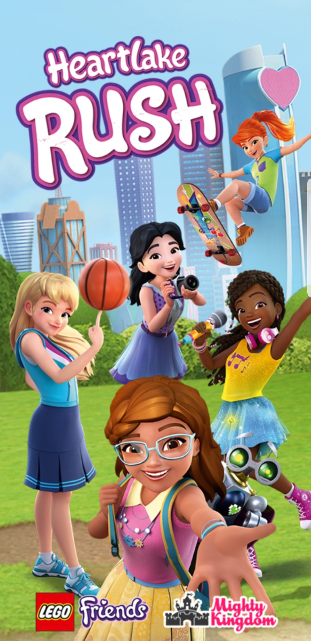 Lego friends heartlake rush hot sale app