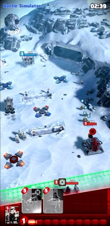 LEGO Star Wars Battles' is a competitive strategy game for mobile