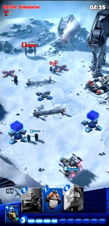 LEGO Star Wars Battles' is a competitive strategy game for mobile