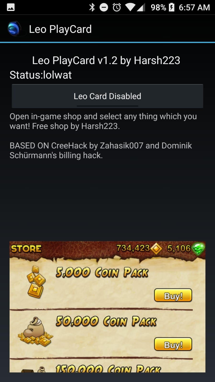 Leo PlayCard 1.2 - Скачать для Android APK бесплатно