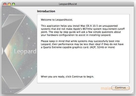 download leopard assistant for mac