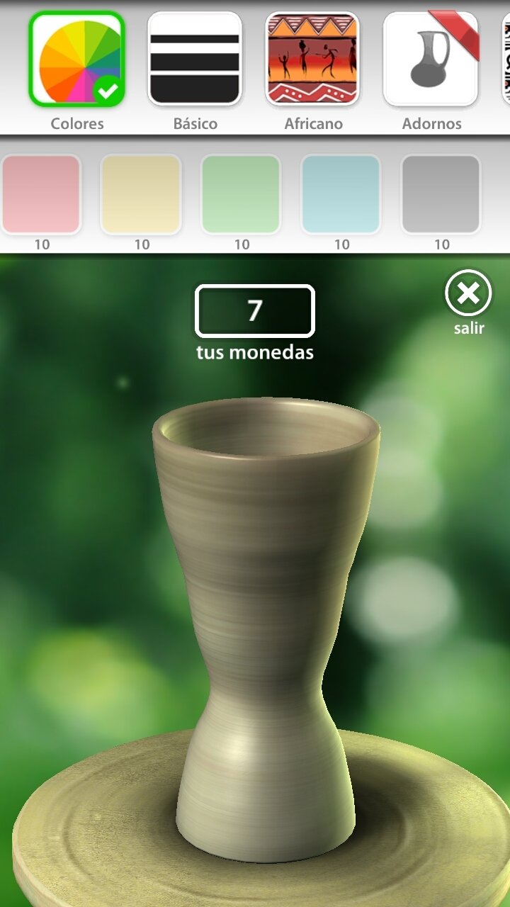 lets create pottery app higest sale price
