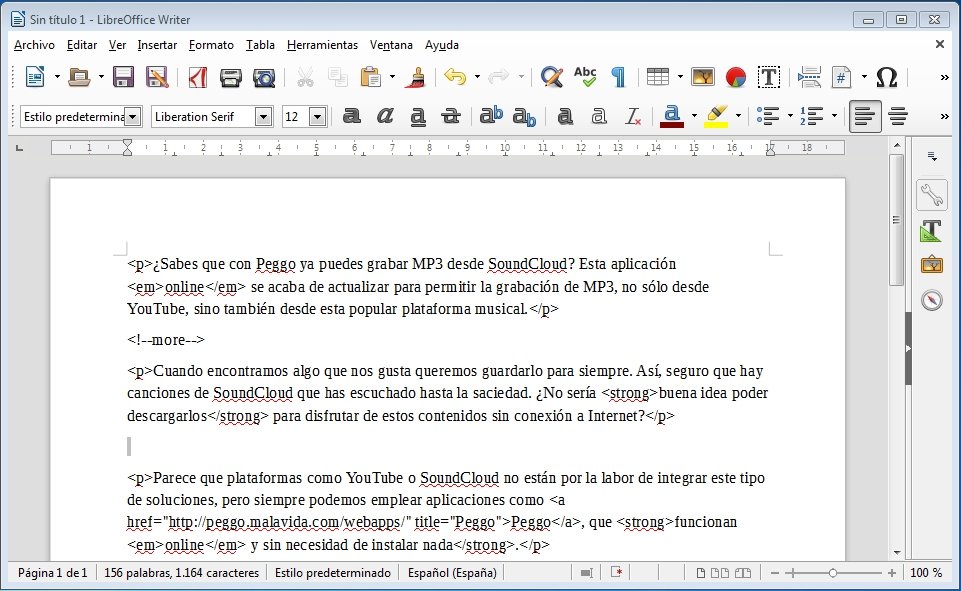 libreoffice writer gratis