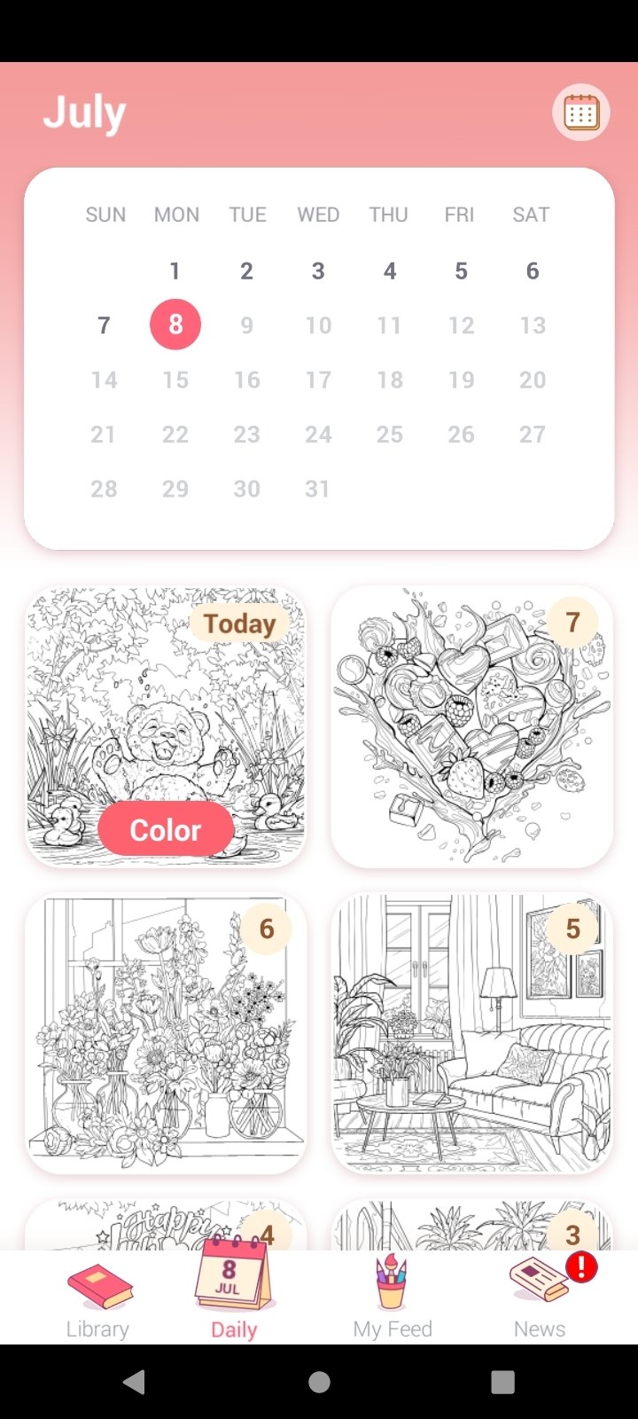 Happy Color – jogo de colorir con números - Download do APK para