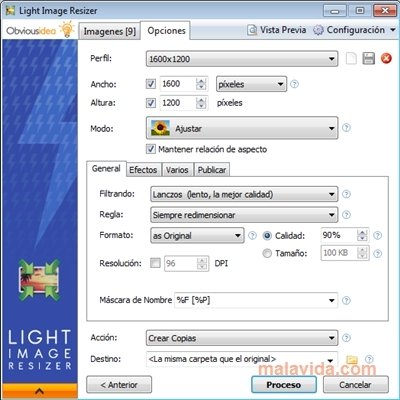 Light image resizer para que sirve