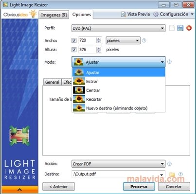 light image resizer