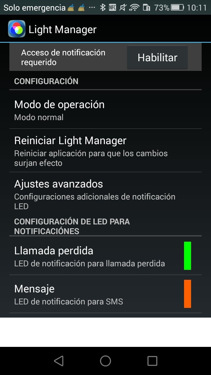 Light Manager Android 