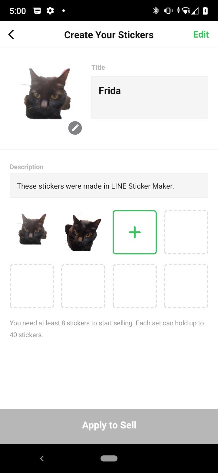 LINE Creators Studio Android